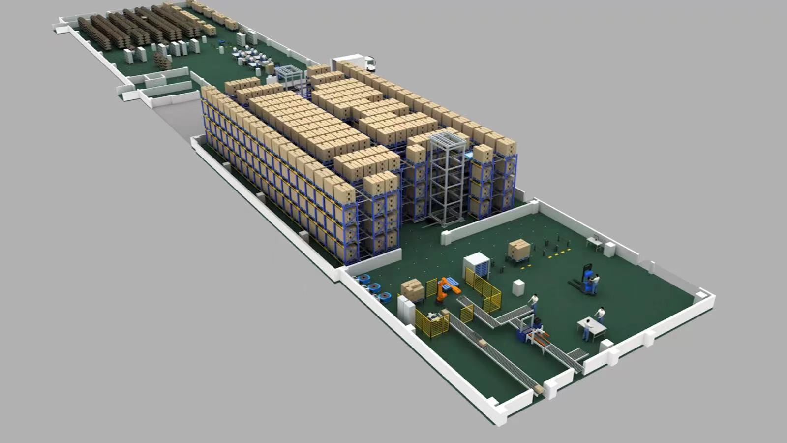 【兆恒機械】菜鳥在浙江建設(shè)“無人糧倉”，引入機械臂、AGV機器人、四向穿梭車